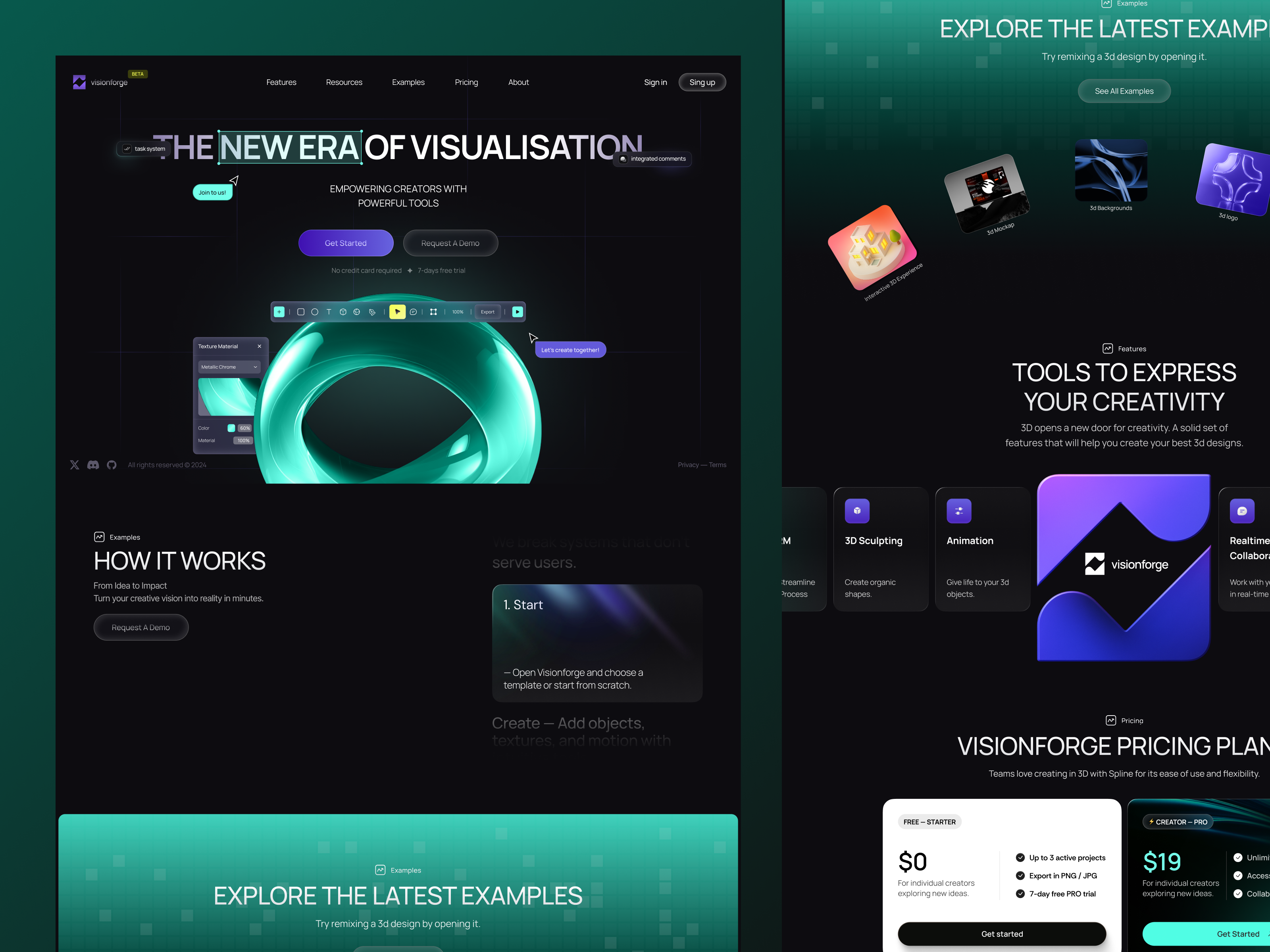 UI-UX for New Era Of Visualisation design interface product service startup ui uiux ux web website