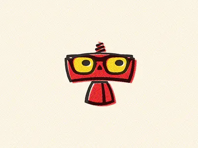 Bad Robot with glasses