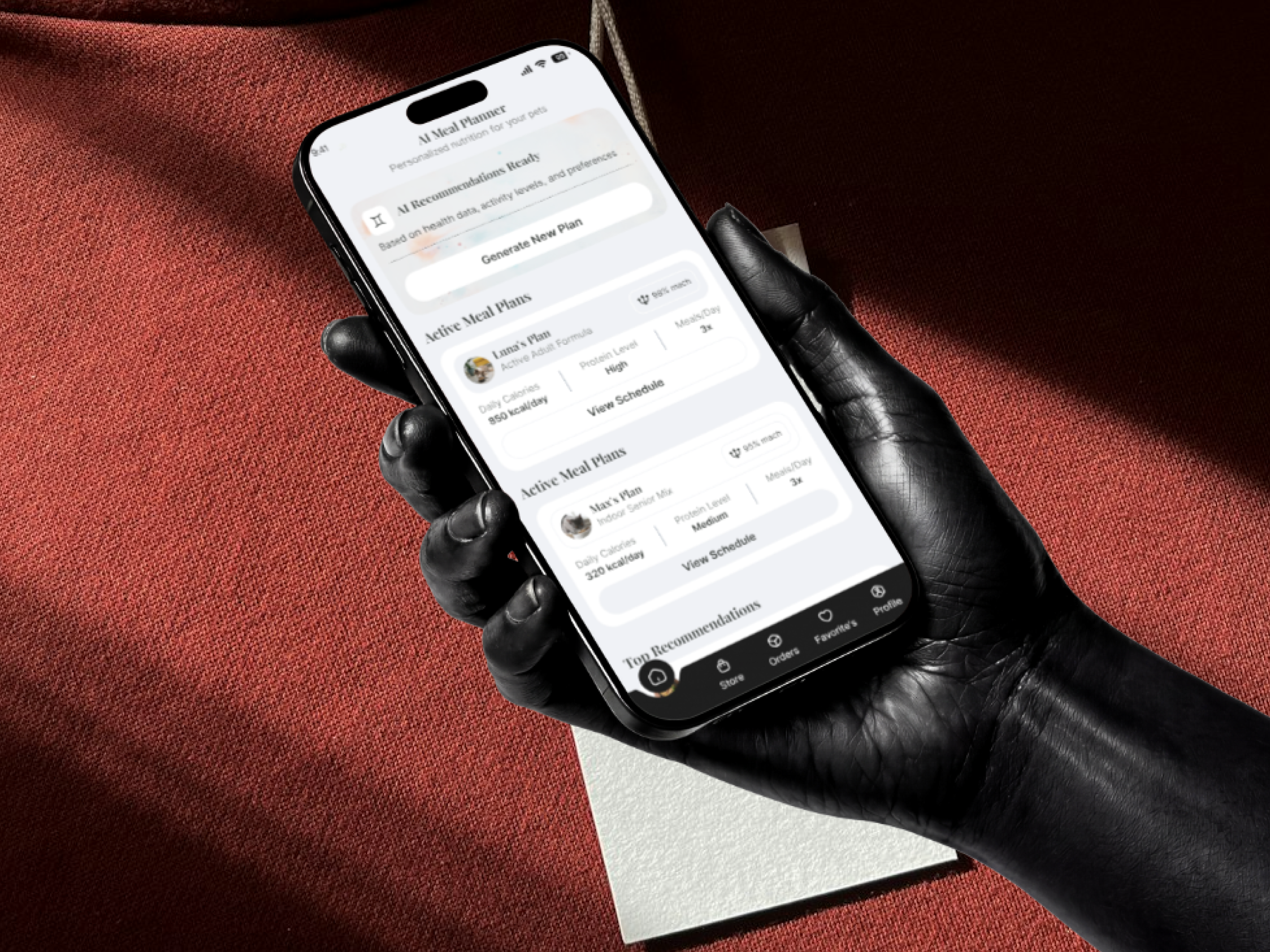 Smart Pet Care Mobile App UI 🐾 | Pet Wellness Dashboard ai app app app design daily ui dashboard ui design dribbble best shot ecommerce ui ios app meal planner mobile app mobile ui pet care pet dashboard pet food pet store pet wellness popular product design ui ux