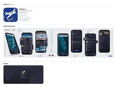 App Store Preview - FlyShare ads app store apple banner ios preview ux design