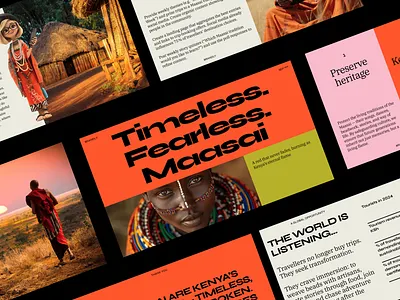 Presentation Design — Ministry of Tourism, Kenya brand identity branding pitch deck presentation presentation design