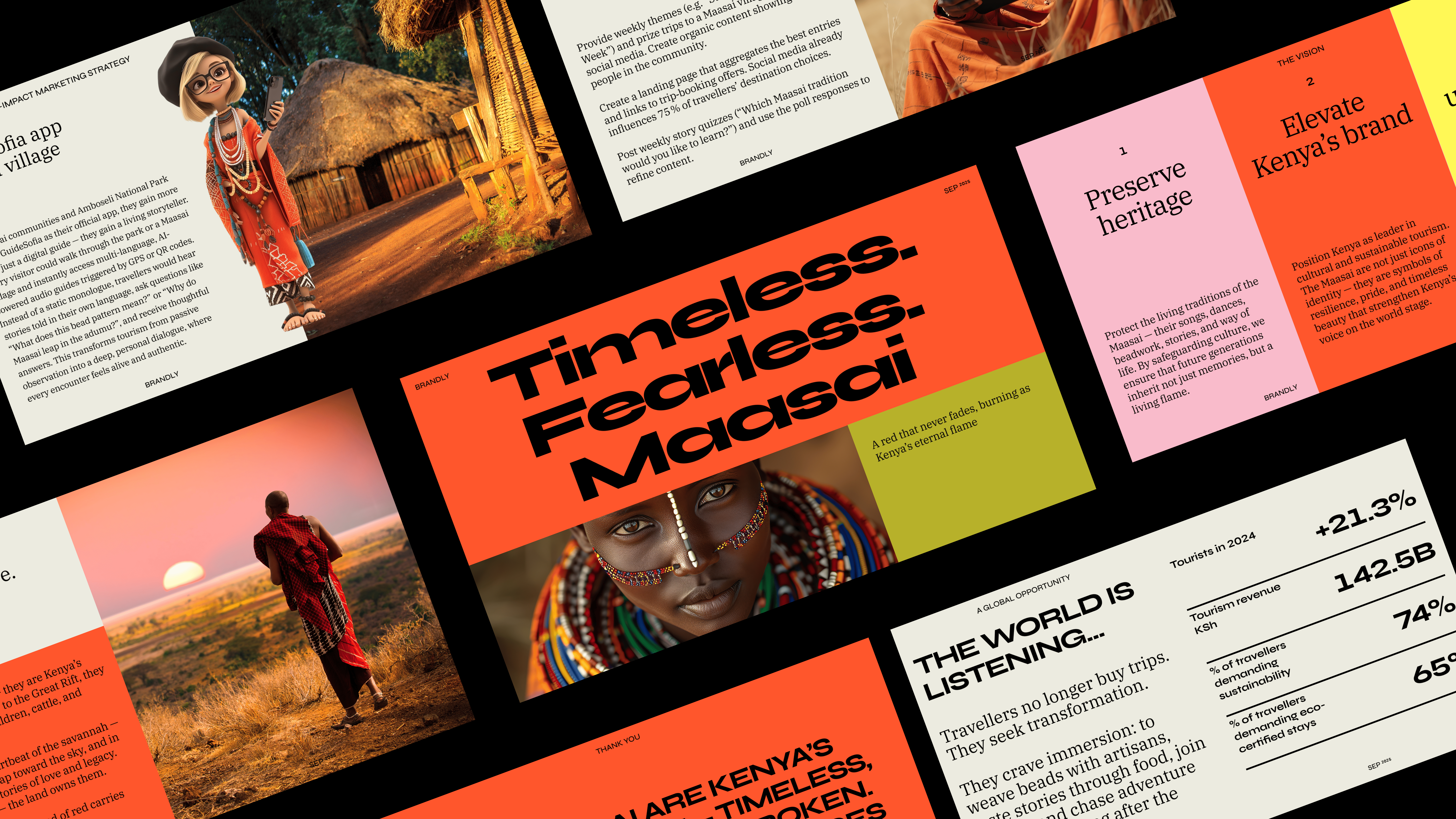 Example of Presentation Design — Ministry of Tourism, Kenya