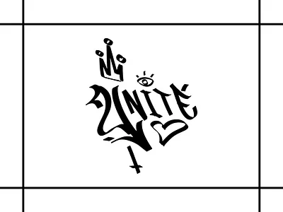 Unité album artwork alternative music band logo dark logo diy aesthetic french hardcore grunge design hardcore band heavy music logofolio merch design music branding nobodysst​raight punk metal record cover single artwork typographic logo underground music unite logo vinyl design