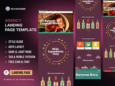 Barcoop Bevy landing page Designed by MosabbiR 3d animation branding dashboard design figma graphic design illustration logo motion graphics page ui ux