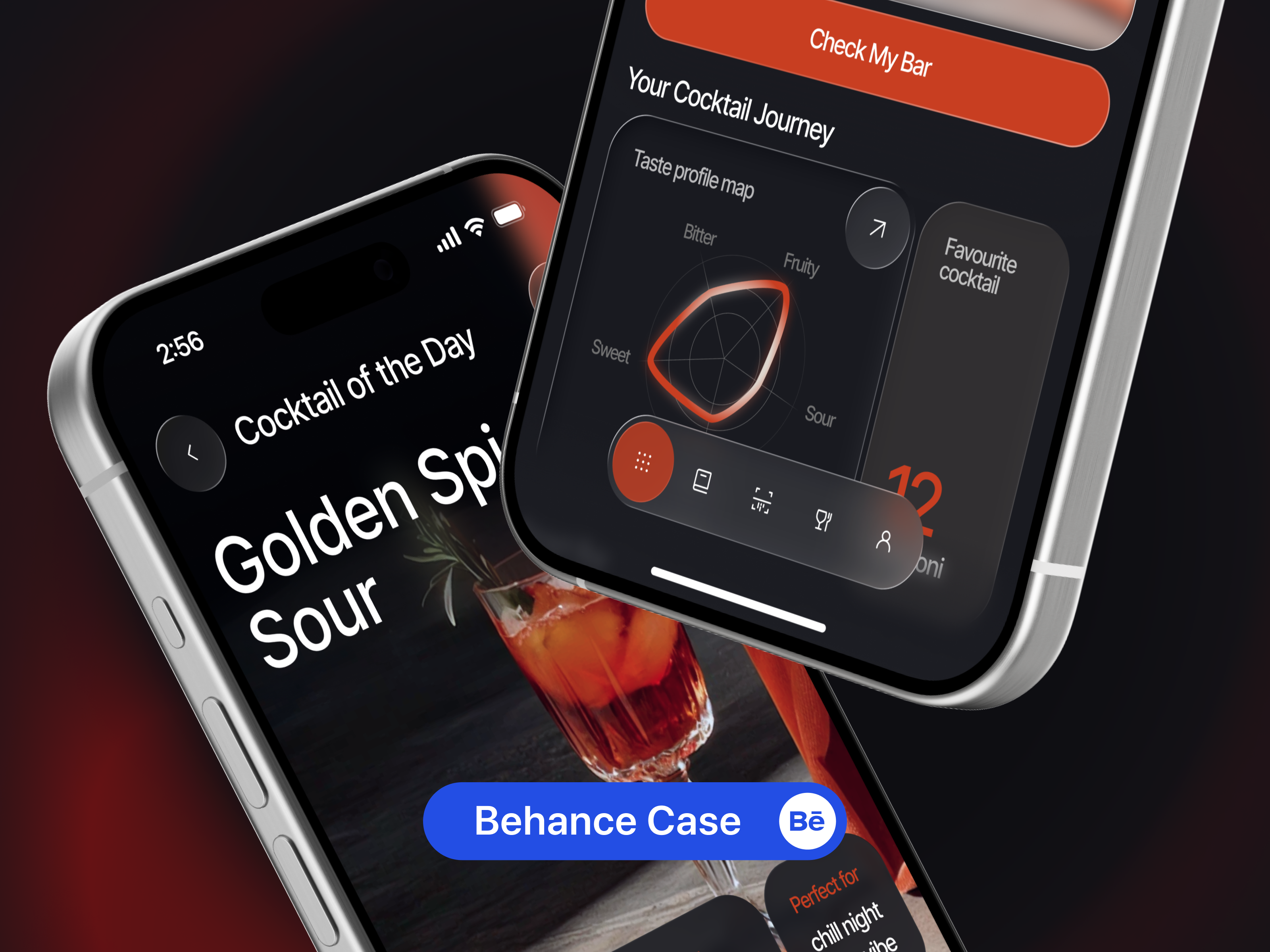 🍸 Product design for cocktail mobile app | Hyperactive