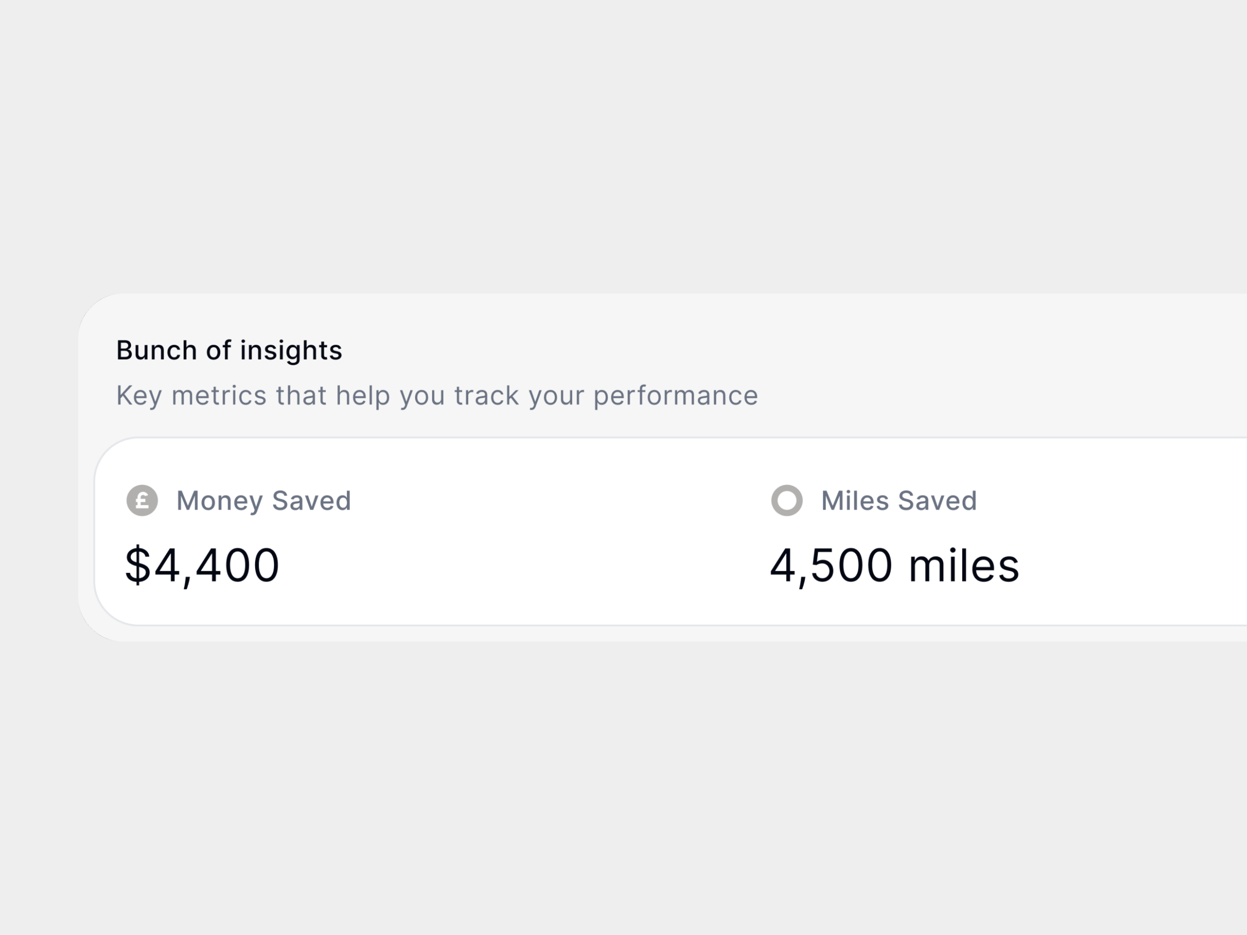 Flying loyalty program - components