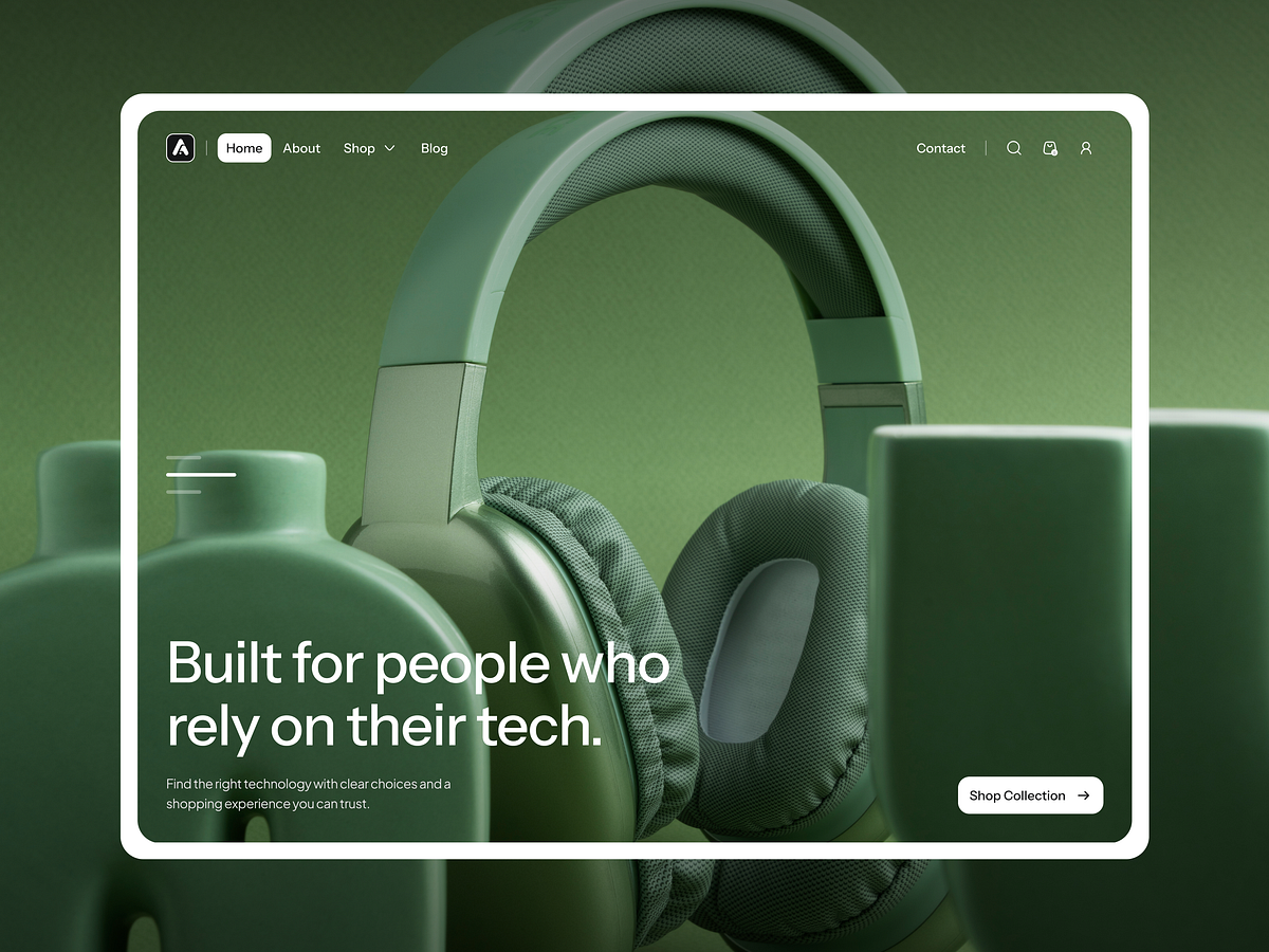 Avenix — E-Commerce UI Kit & Website Design