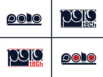 Logo Design (Polo Tech) brand branding design graphic design illustration logo logo design logo type typography vector