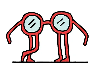 Collaboration abstract bold character collaboration concept conceptart connection glasses handdrawn ideas illustration lineart minimal simple storytelling visualmetaphor
