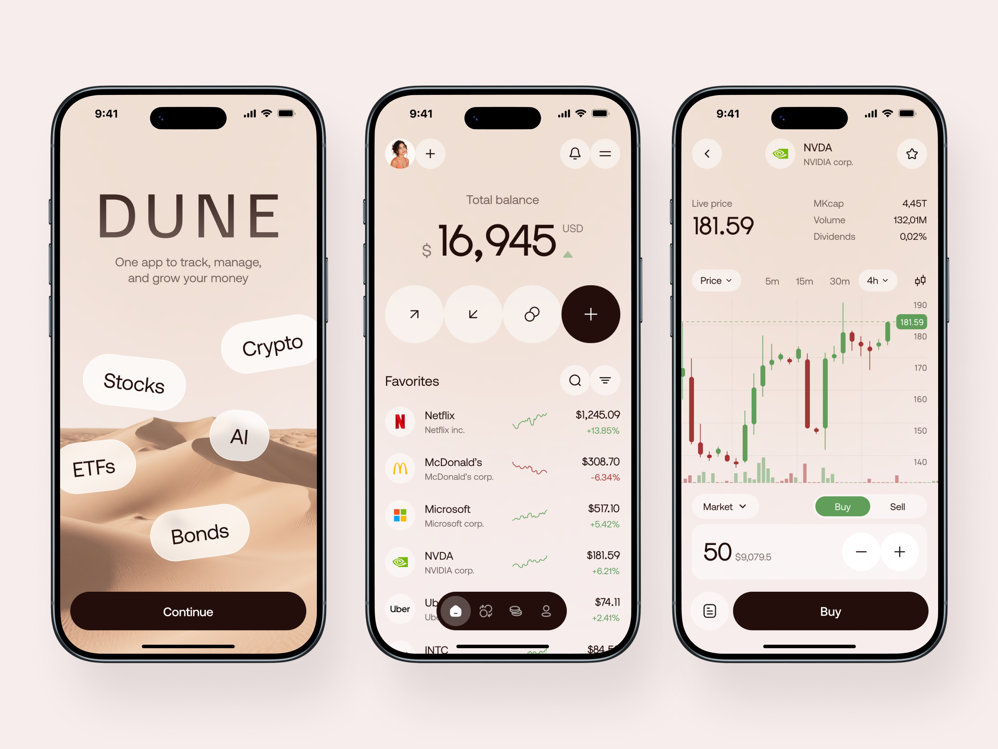 Fintech Startup Mobile App Design