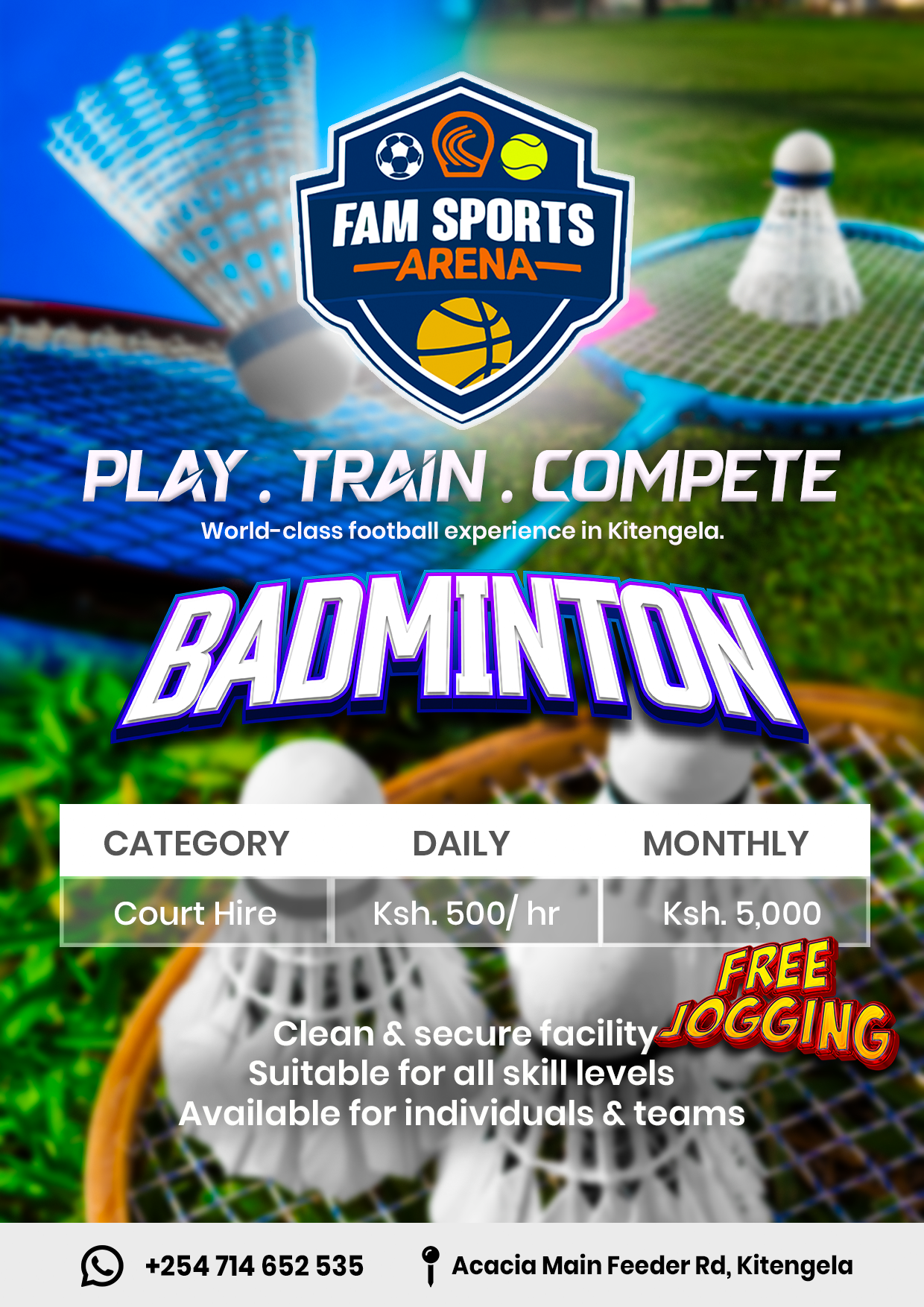 Badminton Flyer badminton flyer sports