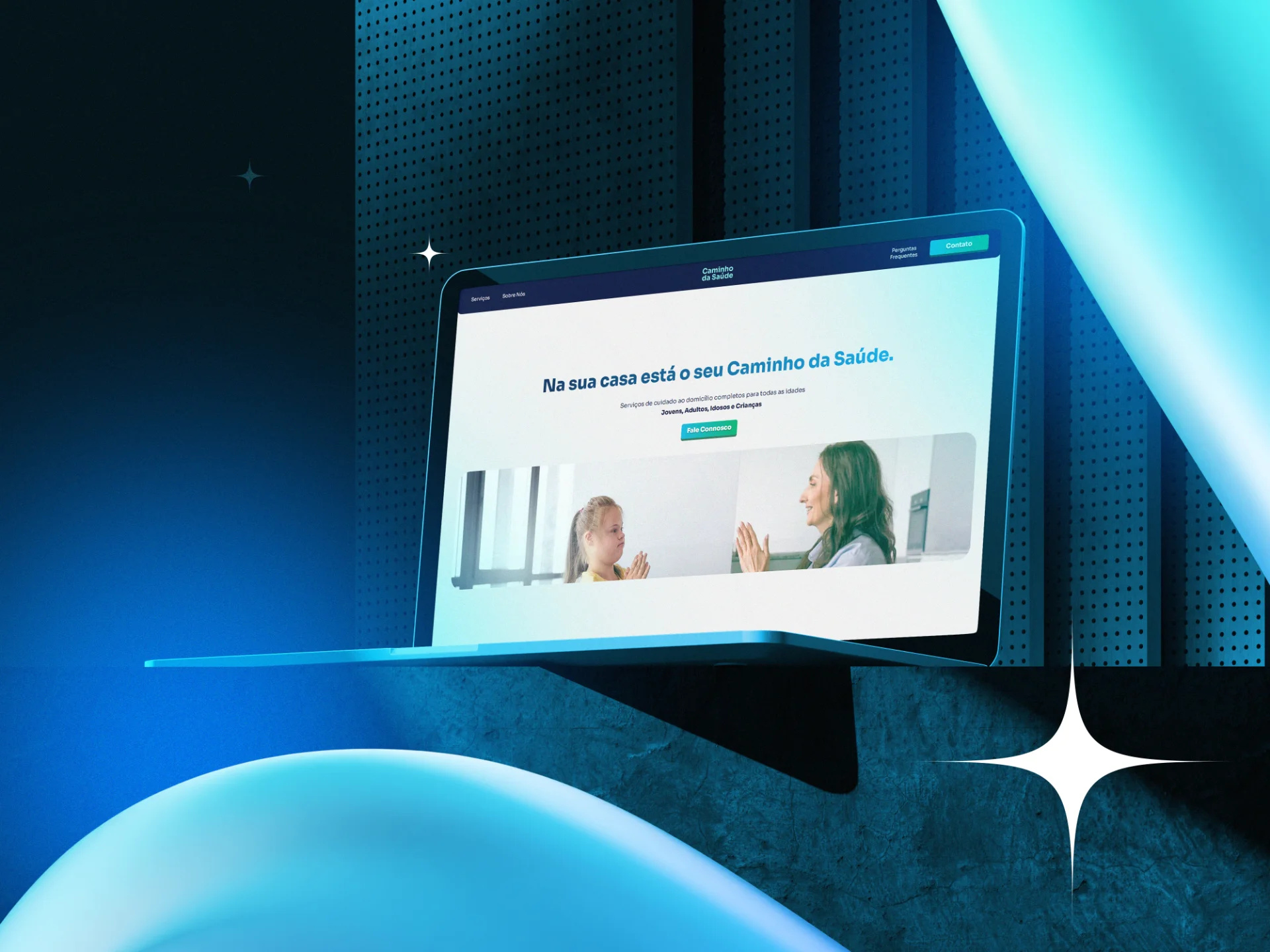 Caminho da Saúde - Landing Page @matildedigital bootstrap 5 design graphic design ui ux web design