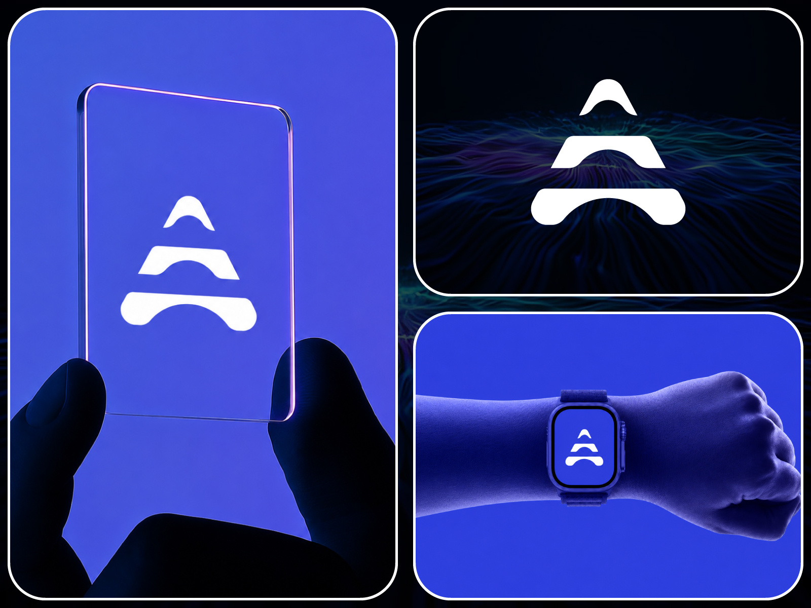 Example of Modern Tech Logo & Brand Identity Design