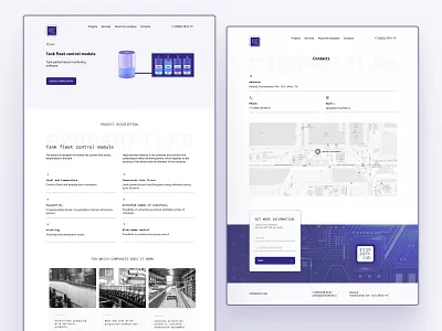 Promsoftlab web site automatization branding factory factory web design manufacture manufacture web design minimal tech design ui web design