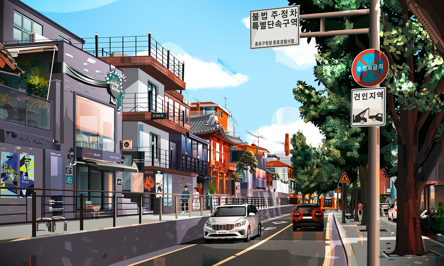 Roaming around - streets of Seoul