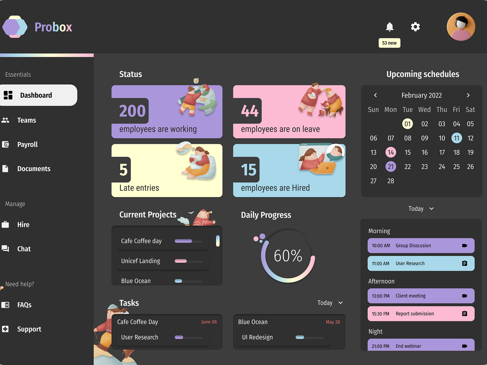 hr-dashboard-by-purple-soda-on-dribbble