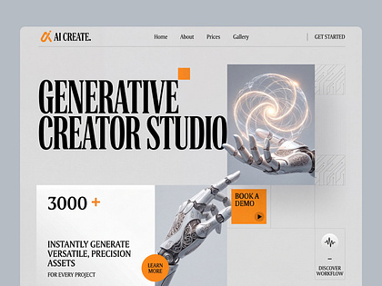 Generative Creator Studio Online Saas Platform
