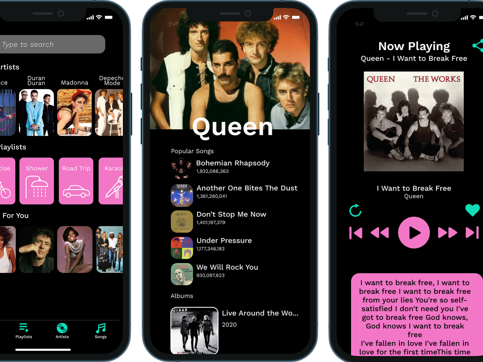 tunes-80-s-music-app-by-serena-on-dribbble