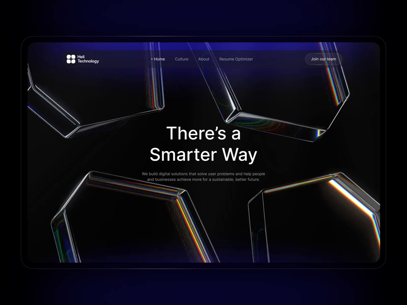 Example of Website Design & Development