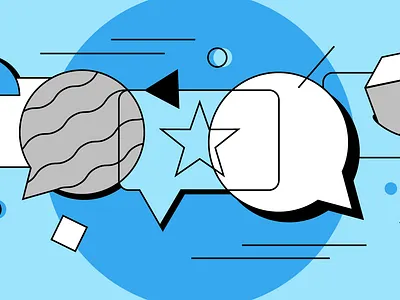 5 Google Leaders comunication editorial design google hero illustration thinkwithgoogle