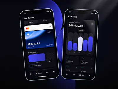 Crypto Investment Mobile App app creative crypto design finance investment mobile uiux