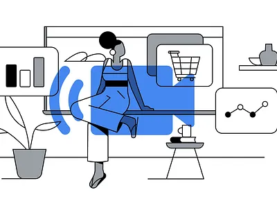 Google Academy camera character data diversity doodle google home illustration live market thinkwithgoogle video woman