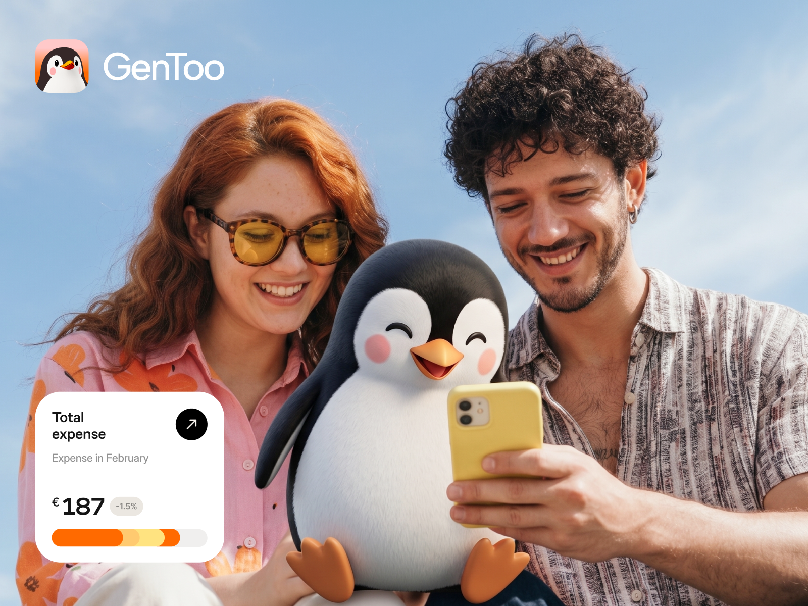 GenToo: Key visual branding design embacy graphic design