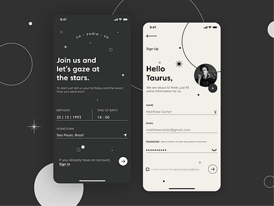 Mobile App Login and Sign Up Screen accessaccount accessibilitydesign creative design designinspiration designtrends joinnow login signmeup signup ui uidesign userflow ux