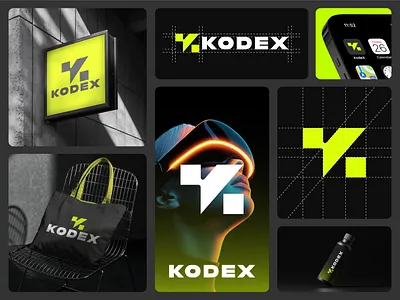 Codex_ Visual Brand Identity Design branding brandingdesign businesslogo creative design graphic design latter k logo logos modern techlogo visual visualidentity