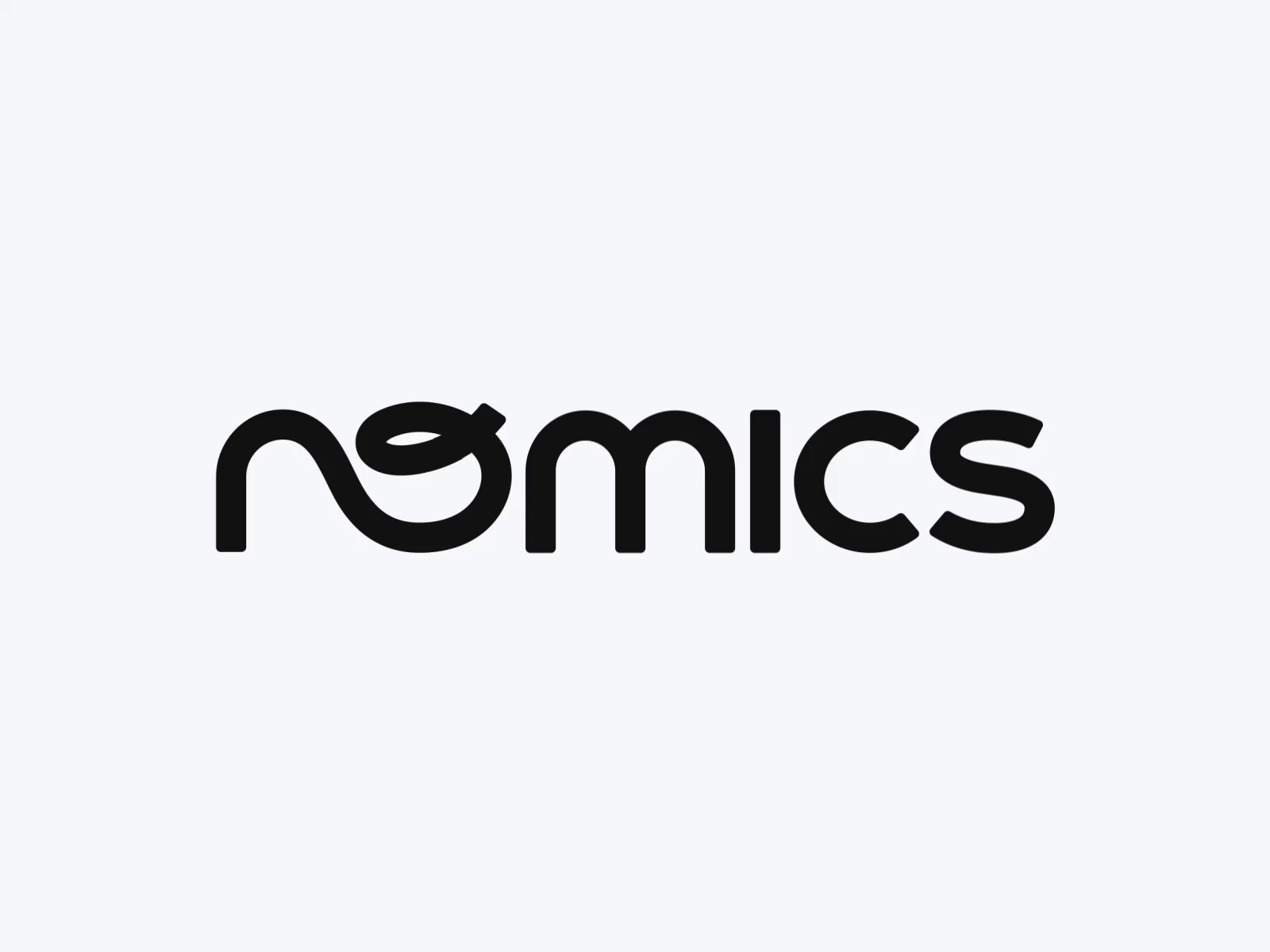 Example of Nomics Logo Animation ✦ Splash Screen Motion Identity