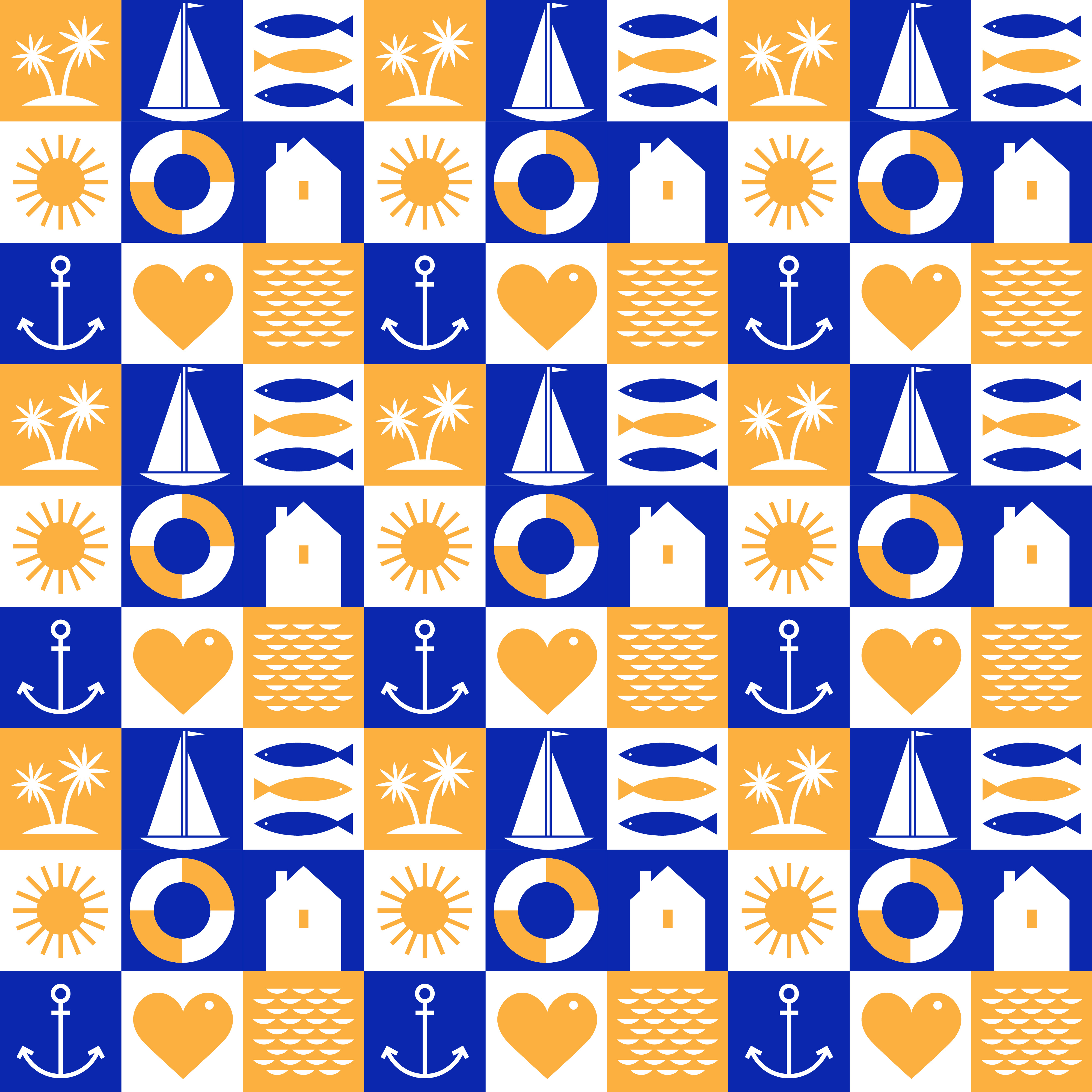 Summer sea vacation icons set in minimalistic graphic style branding graphic design icon set icons illustration italy logo minimalistic style pictogram poster print sea seamless pattern summer icons summer symbols travel symbols ui vacation vector wrapping paper