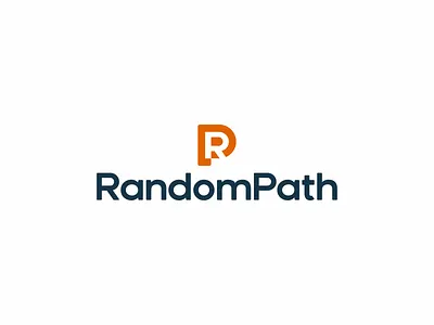 RandomPath RP monogram logo design in negative space branding business logo design fresh logo logo design logo monogram minimal minimalist modern logo monogram professional logo rounded rp rp lettermark rp monogram simple symbol typography unique logo