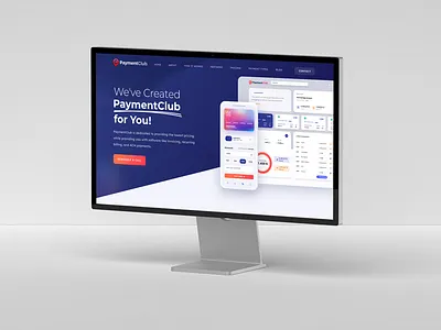 Payment Club Website Design bank billing club concept design design graphic design inovice landing page design mobile payment online payment payment payment options payment types software ui ux web web design website website design