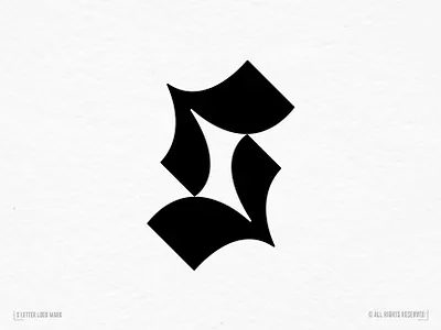 S monogram Logo Mark alphabet logo app icon brand identity branding custom logo emblem geometric logo identity lettermark logomark logotype m r s g h d k pf minimal logo monogram logo negative space logo print s letterlogo s logomark ui ux wordmark logo