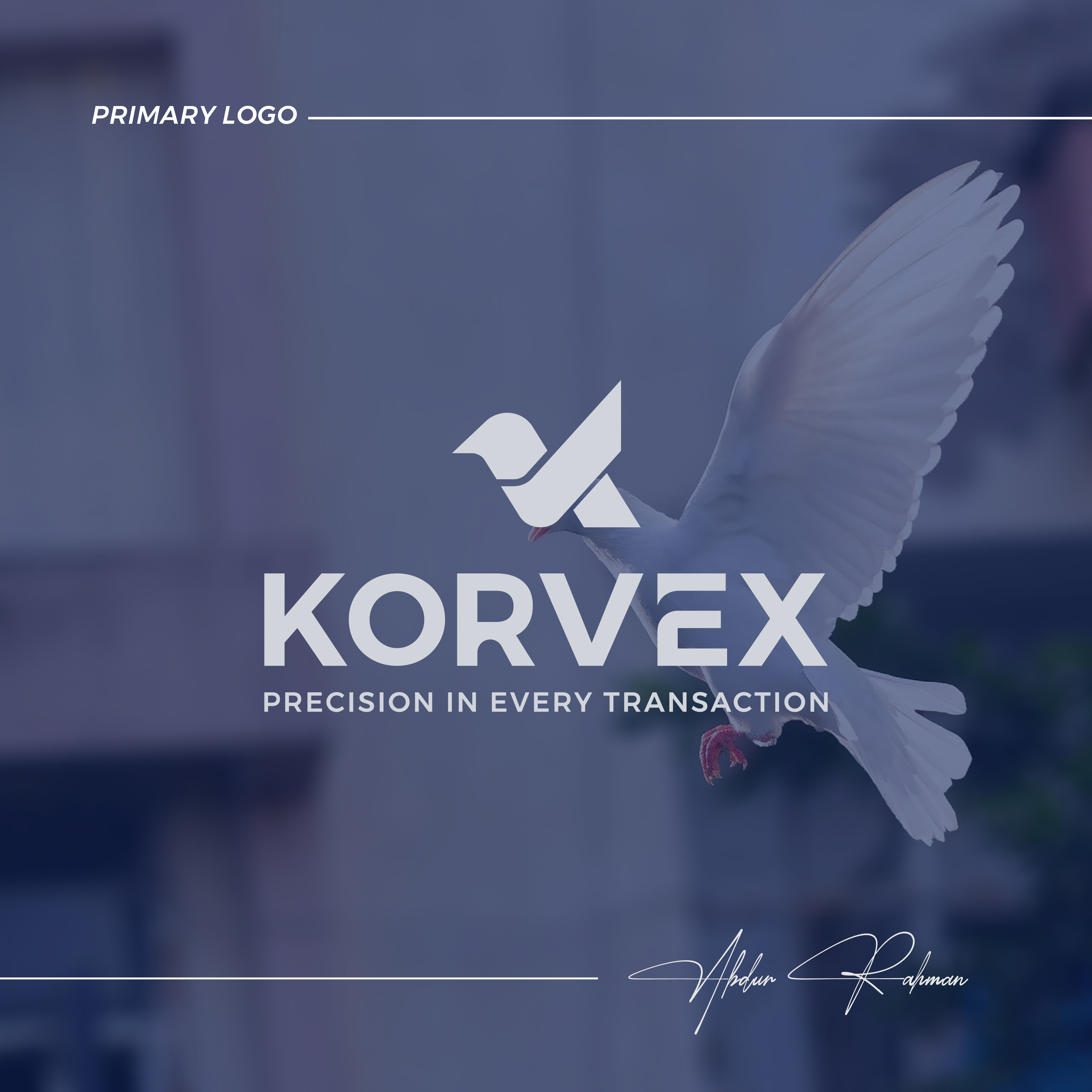 Logo & Visual Identity for "Korvex". brand identity branding graphic design graphic designer logo logo design visual identity