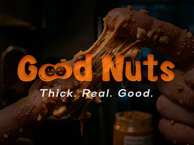 Good Nuts - Tactile Food Branding & Packaging branding logo premium