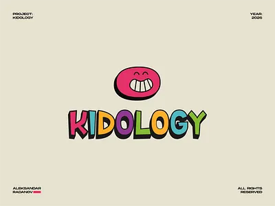 KIDOLOGY - Educational Brand Identity for Kids branding graphic design logo