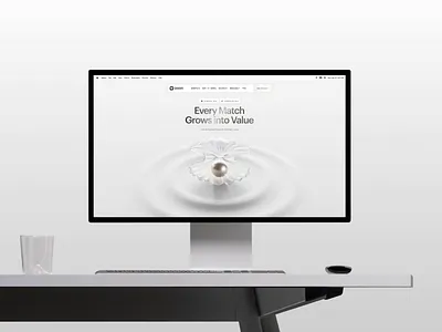 Avon - Web Design. Landing Page animation blockchain business clean crypto finance ui financial analytics financial dashboard fintech fintech dashboard fintech website design landing page motion graphics tech design ui web web page web site web3 website
