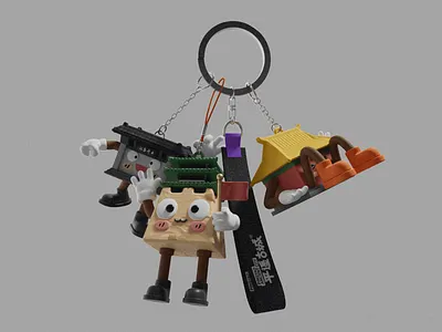 Pingyao Ancient City Mascot Design 3d ancient chinese architecture branding character character design color palette cultural heritage cute cute but tasteful design flat design illustration mascot mascot design merchandise pingyao shanxi culture story telling travel mascot vector art