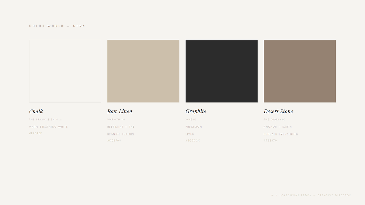 NEVA — Luxury Minimal Skincare Brand Direction Image 2