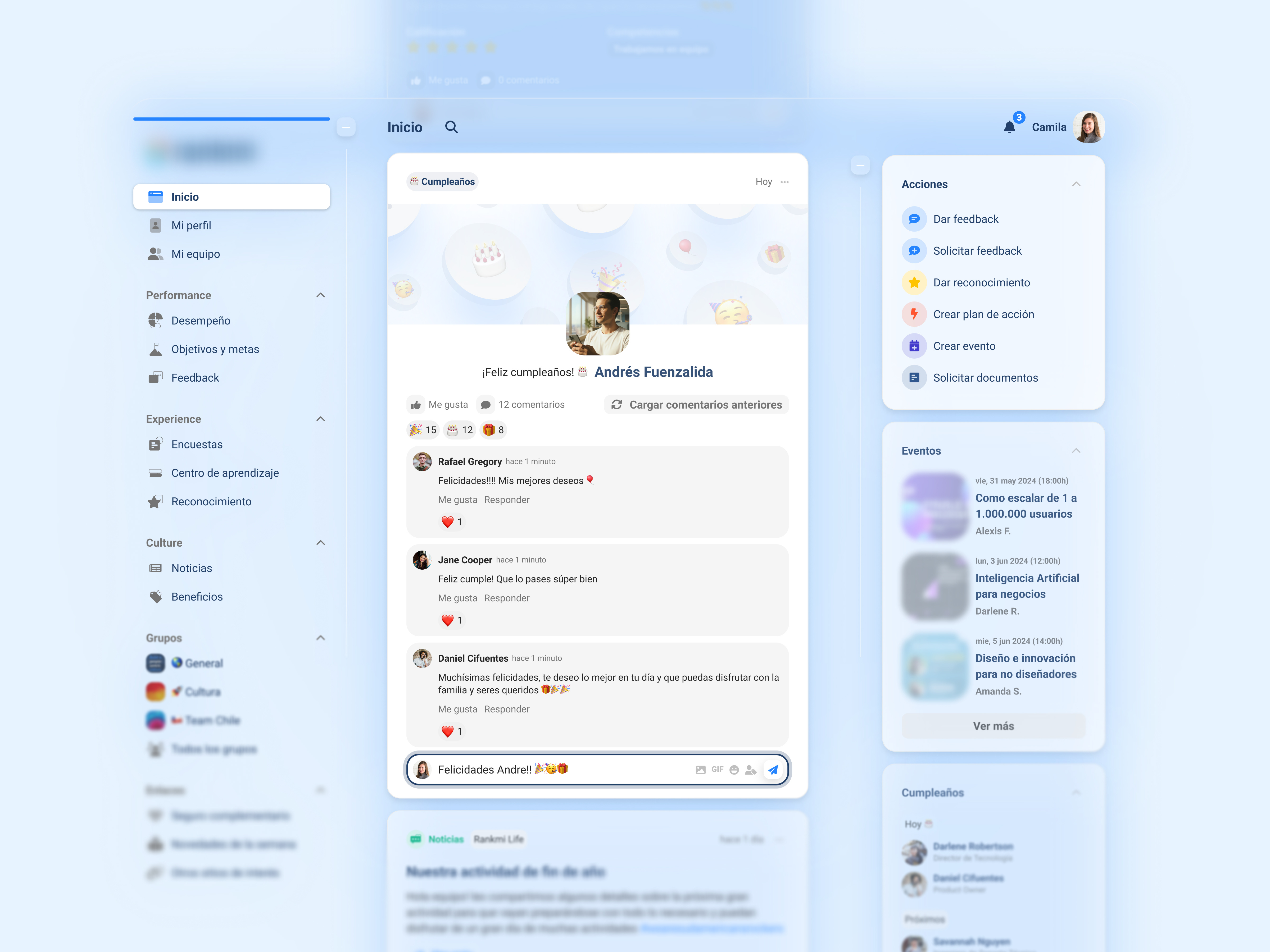 Example of Product Design → Web/App Full Prototype