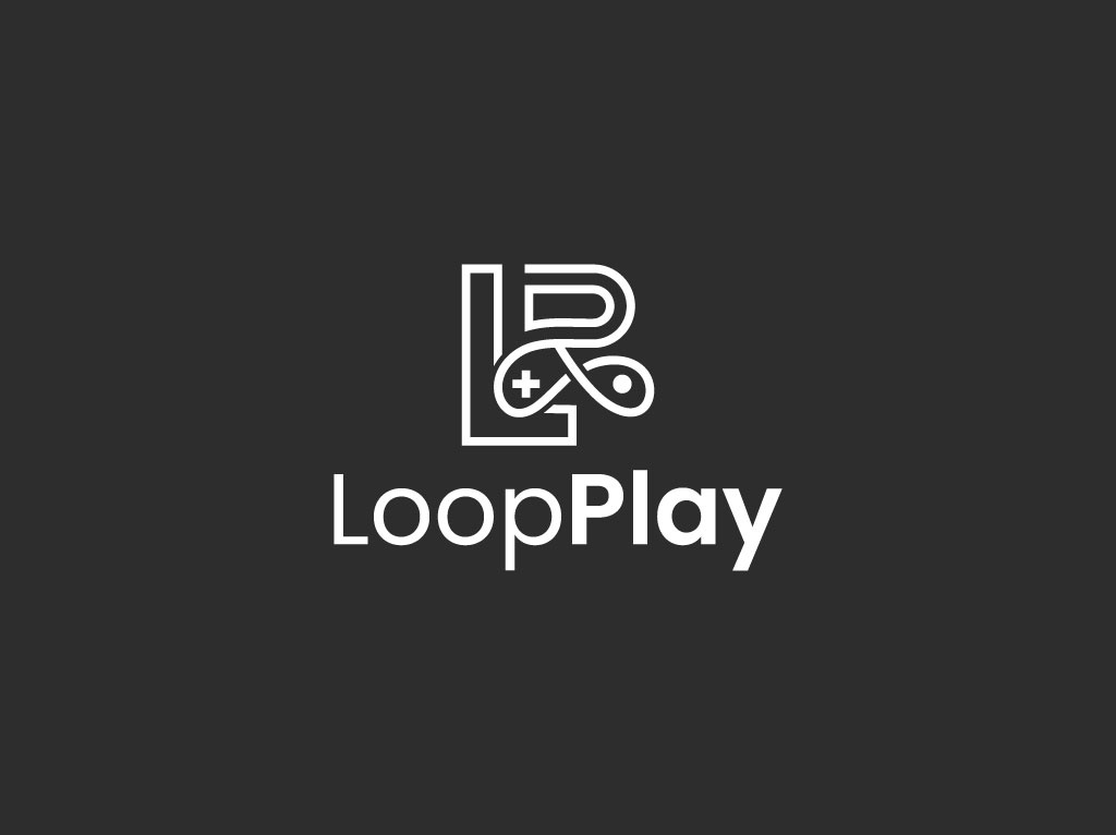 LoopPlay - Logo Design branding creative logo custom logo game l logo letter logo logo loop p logo play