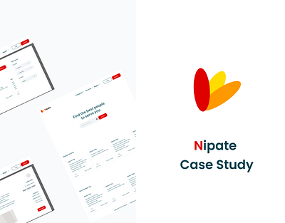 Nipate - Service Discovery Platform branding ui ux