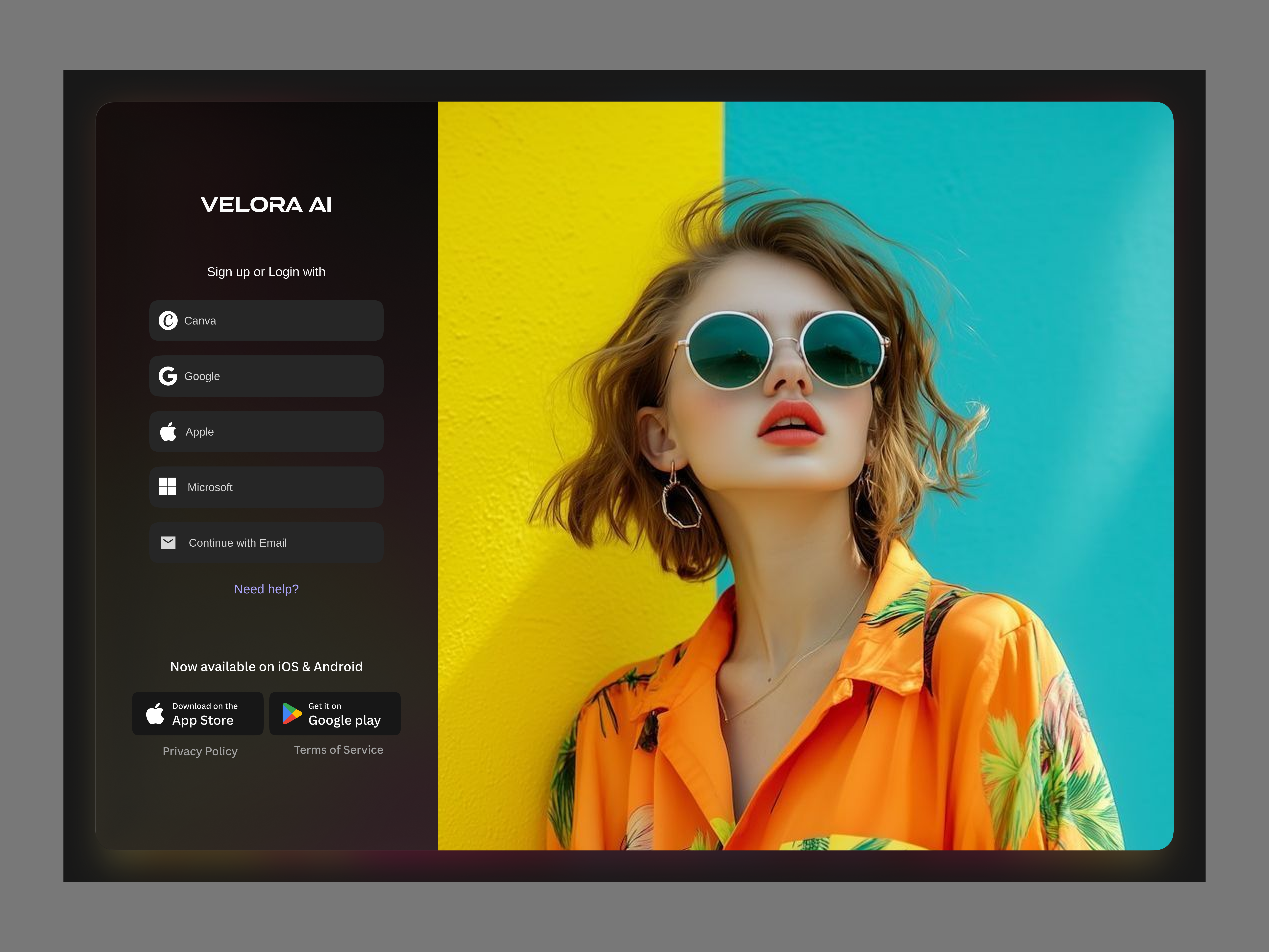 AI- Login, sign up page UXUI Design ai ai assistant ai login screen ai platform futuristic ui landing page login login ui onboarding product design saas screen sign up ui design web web design website website design