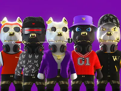 My Flock 3dart 3dcharacter 3dillustrator 3dmodeling characterdesign charactermodeling cryptoart eth nft nftart nftcharacters nftcollection nfttoken p2e