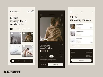 Fashion eCommerce Mobile App app branding cart design ecommerce fashion figma mobile app product page shop shopping store ui ux
