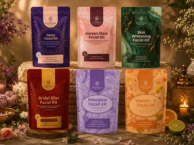 Luxury Skincare Packaging & Branding for Beauty Brand 3d anxzone beauty products branding design graphic design illustration motion graphics packaging design product packaging design product photography retail packaging skincare vector