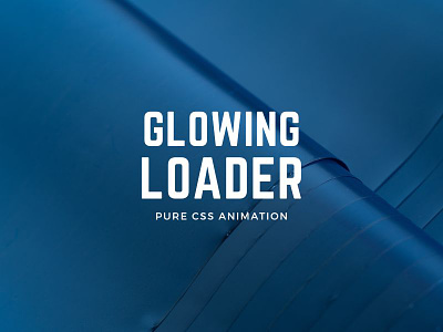Glowing Gradient Loading Animation css css animation css loader css3 divinectorweb frontend html html5 webdesign