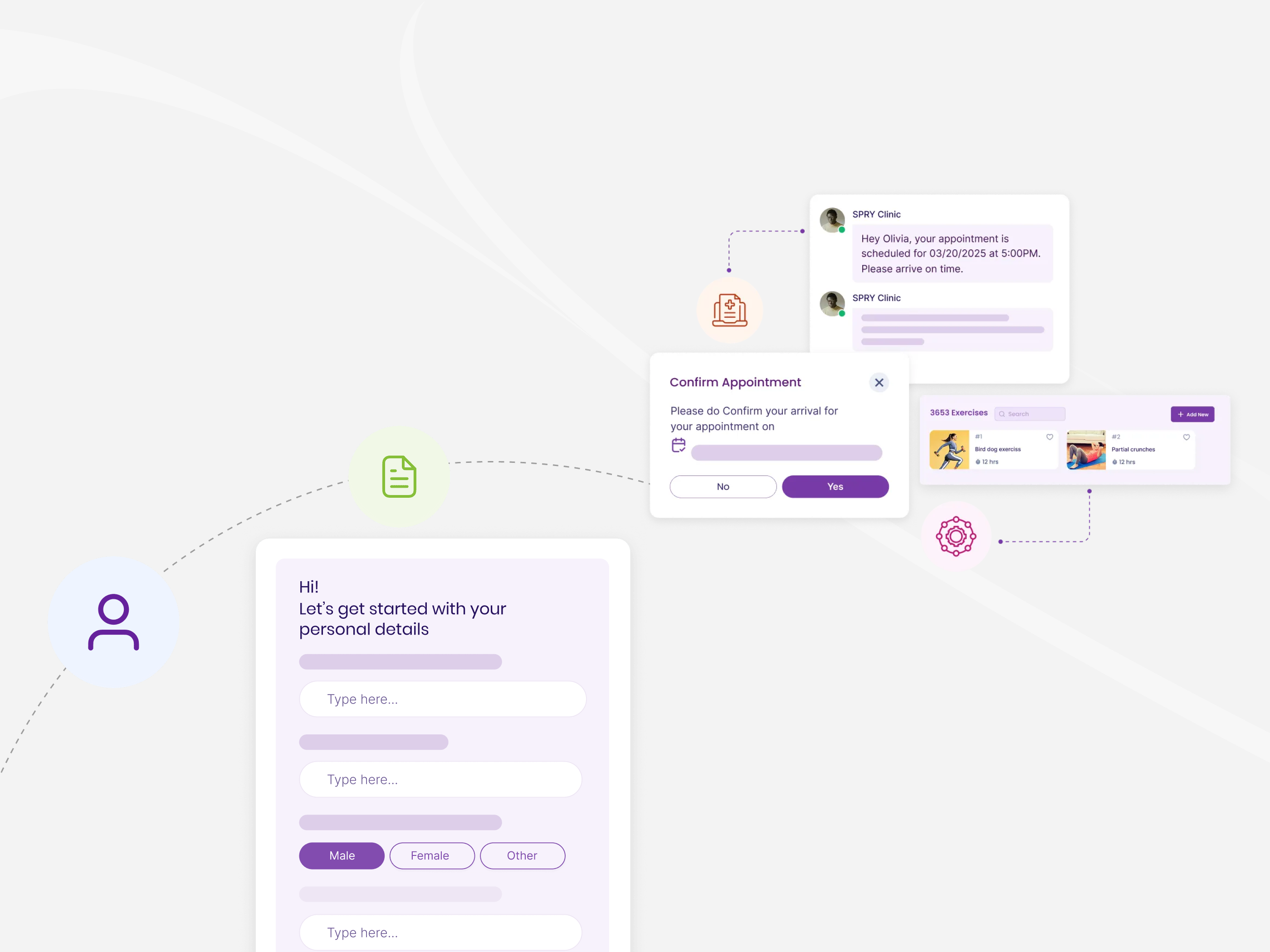 Example of Health-tech SaaS Platform