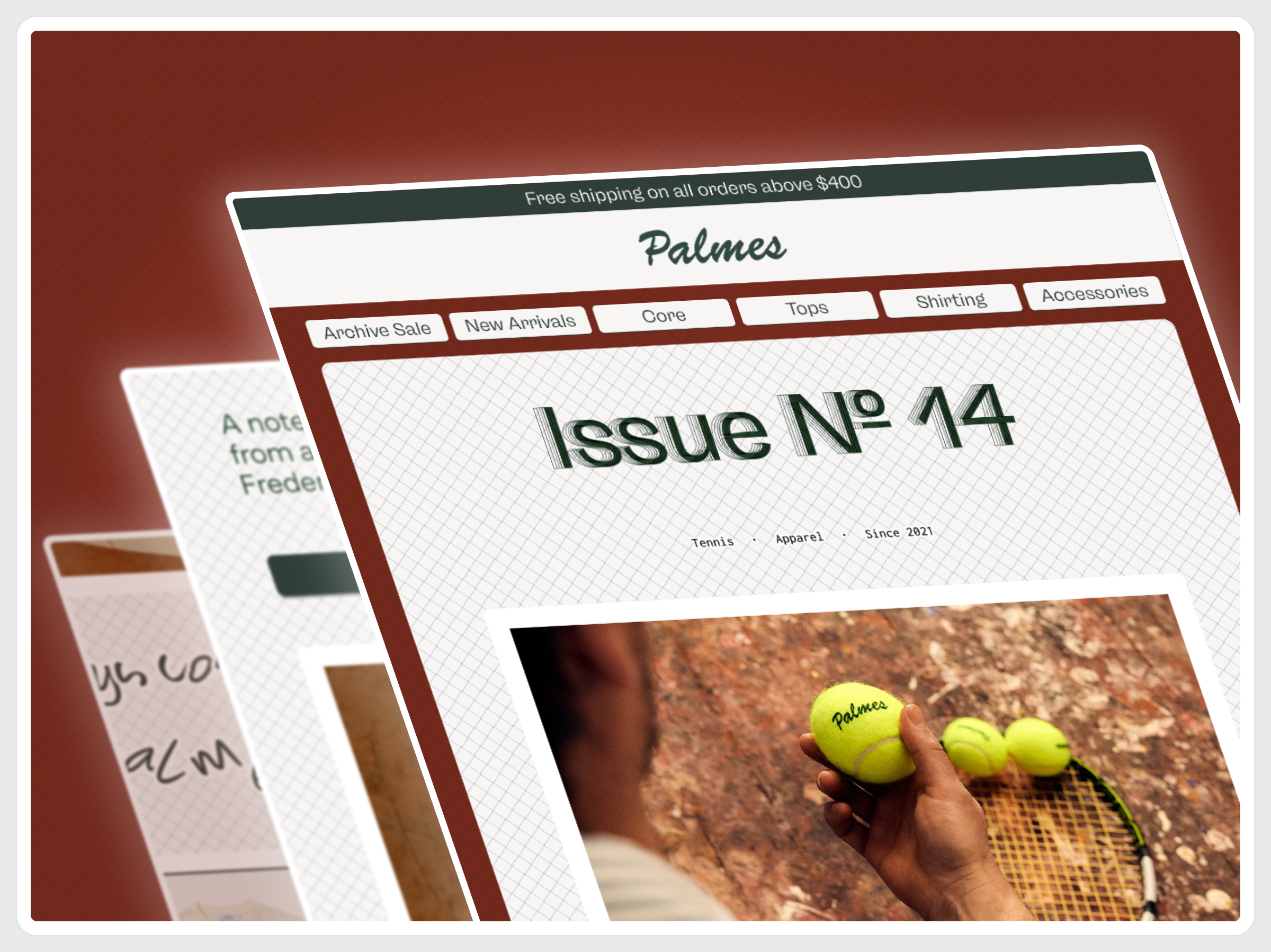 Weekly Product Catalogue for Palmes